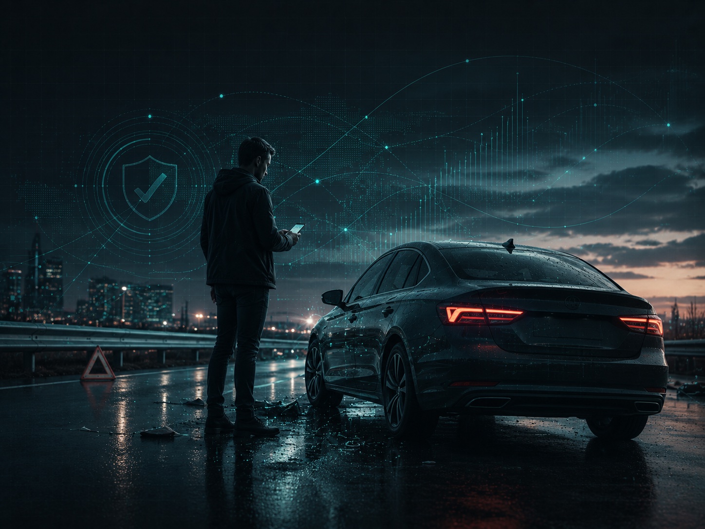 Auto Insurance report illustration