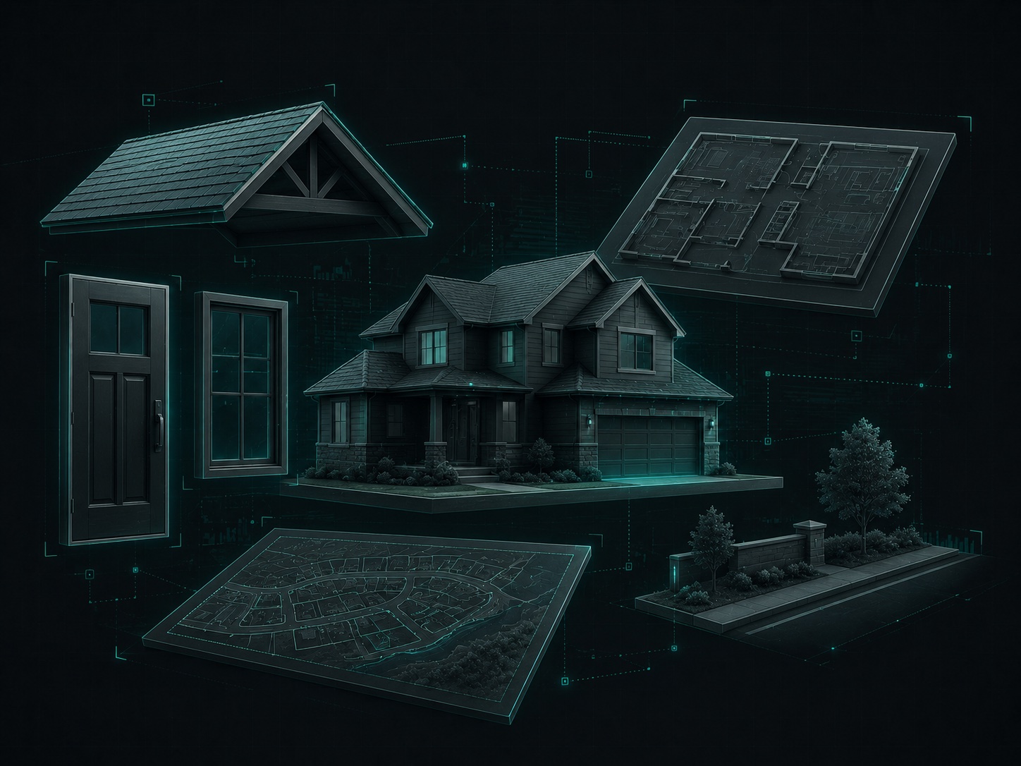Homebuilders New Homes report illustration