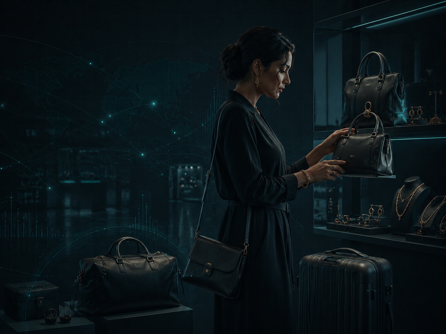 Jewelry Luggage Leather Goods Retail report illustration