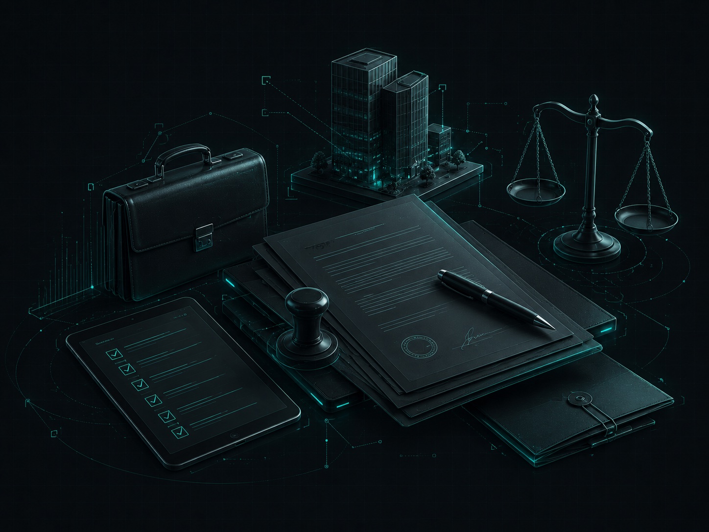 Legal Services for Businesses report illustration