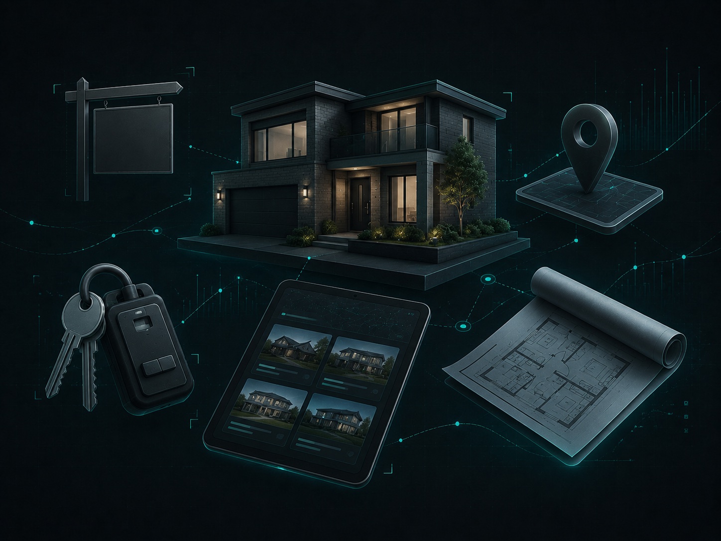 Residential Real Estate Brokerages report illustration