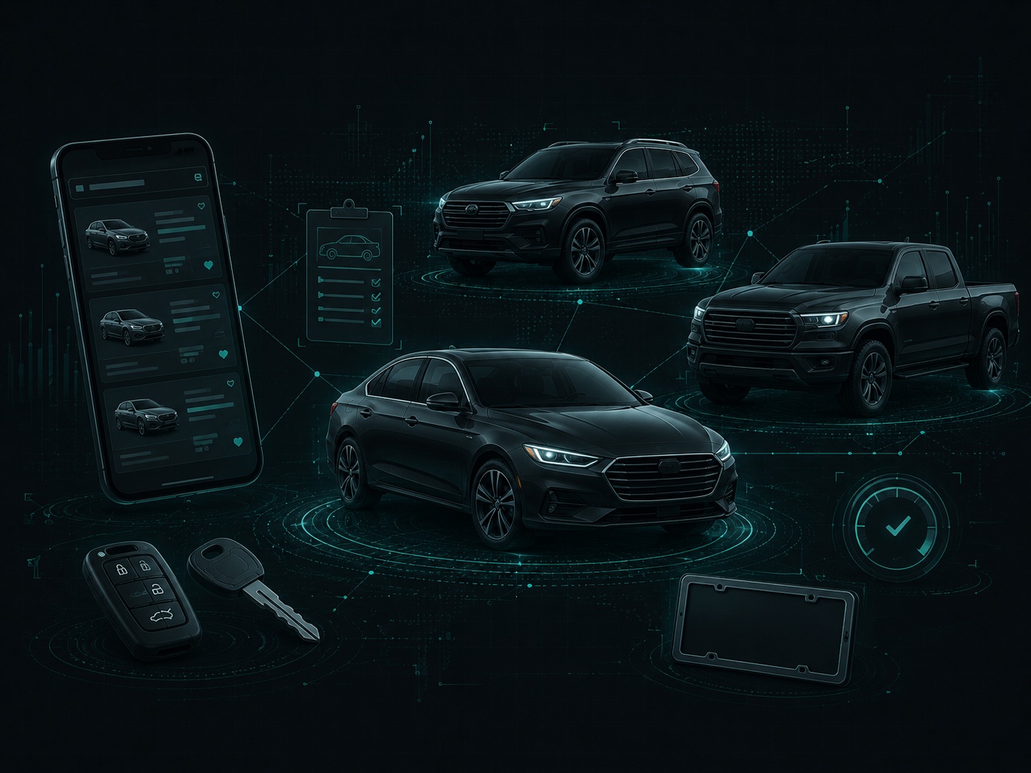 Used Car Dealers report illustration