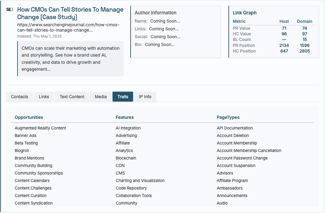 OppAlerts Dashboard